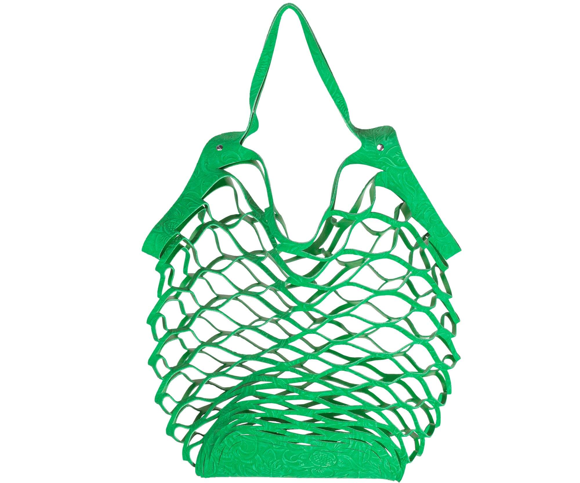 Vanzetti cut out bag green